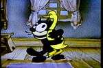 Felix in the color cartoon The Goose That Laid the Golden Egg (1936)