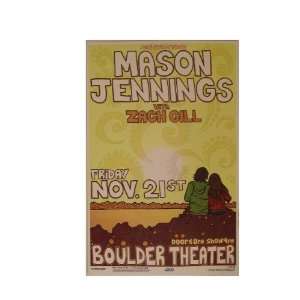 Mason Jennings Handbill Poster Watching Sunset