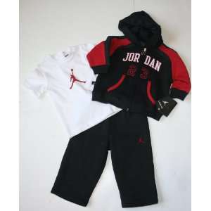  Nike Jordan Jumpman23 Baby/Infant 3 Piece Sweatsuit   Size 