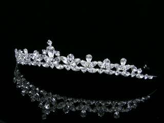 Bridal Wedding Swarovski Crystal Crown Tiara 6248  