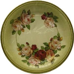 Printed Paper Plates  Rose Classic Salad / Dessert Plates  