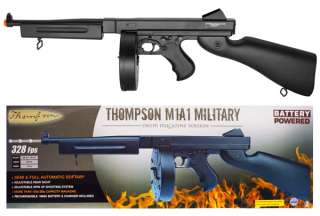 Thompson M1A1 AEG Airsoft Gun 325FPS Officially License  