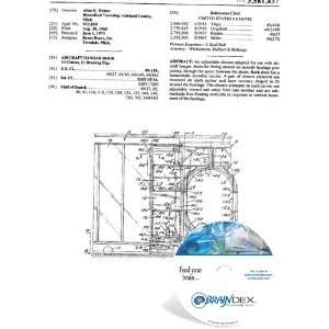  NEW Patent CD for AIRCRAFT HANGAR DOOR 