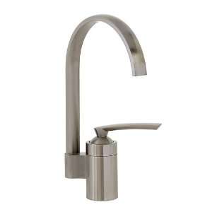   Modern Kitchen / Wet Bar Sink Faucet, Brushed Nickel