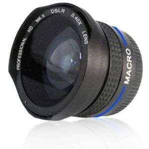 Super Wide HD Fisheye Lens for Sony DCR SX73E DCR SR58E  