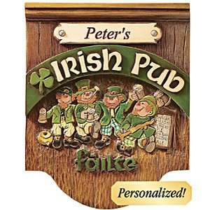  Personalized Irish Pub Plaque