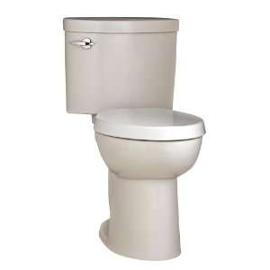 Porcher 90850 60.001 Ovale Round Front 2 Piece Toilet, White