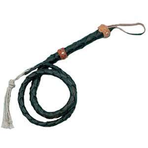  Split Hide Bullwhip (Black Large) 