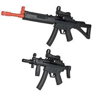 MP5 190 FPS Spring Airsoft Slide Action Rifle w/Blue LED 