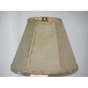  Western Leather Lamp Shade   8 Natural Pig Skin