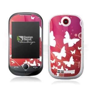  Design Skins for Samsung S3650 Corby   Rainbow Butterfly 