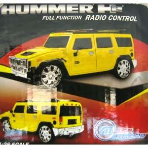  Hummer H2 R/C 128 Scale Full Function Toys & Games