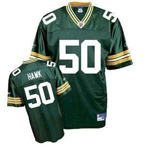  AJ Hawk #50 Green Bay Packers NFL Replica Player Jersey By 