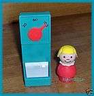 VINTAGE Fisher Price Little People WHOOPS YELLOW BOY  