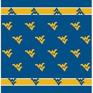  West Virginia Mountaineers Banquet Table Cloth