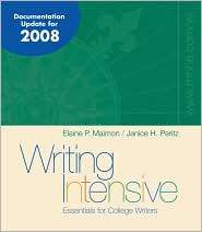 Writing Intensive, (0077293673), Elaine Maimon, Textbooks   Barnes 
