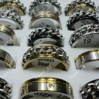 wholesale jewelry mixed lots 50pcs fashion stainless steel rings free 