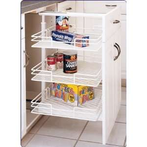 White Pull Out Pantry 