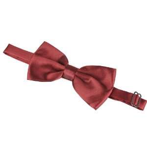  Mens Fashion Style Satin Bow Tie Cravat, B14 Red 