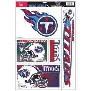 Tennessee Titans 11 x 17 Jumbo Ultra Decal Set  Sports 