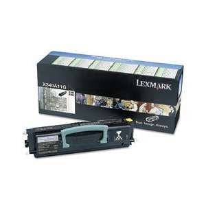  Original Lexmark X340A11G Black Toner Cartridge   Retail 