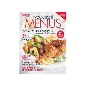  Weeknight Menus (Cuisine Tonight, 99 New Recipes) (Single 