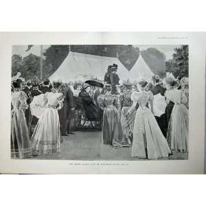   1897 QueenS Garden Party Buckingham Palace Fine Art