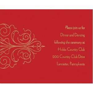  Dover Wedding Reception Cards