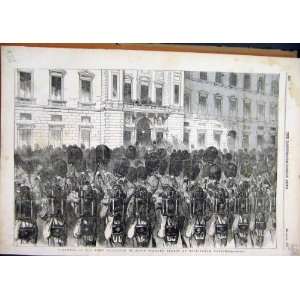   1854 Battalion Scots Fusilier Guards Buckingham Palace