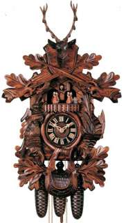 Black Forest 8 Day Carved Musical Cuckoo Clock  8630/4T  