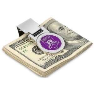 Weber State Wildcats Silver Money Clip