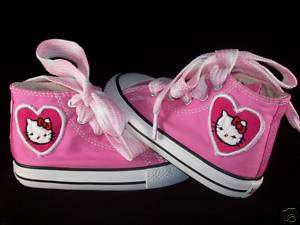 Kids Custom Chuck Taylor Hello Kitty Converse Shoes  