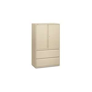    Hon 800 Series Lateral File with Storage in Putty