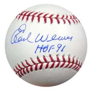  Earl Weaver Autographed Baseball   HOF 91 PSA DNA #M70508 