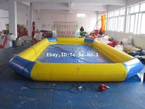 INFLATABLE POOL(4*10*0.6)M & 4pc WATER WALKING BALL  