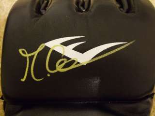 Marloes Coenen Signed MMA Glove Strikeforce Exact PROOF  
