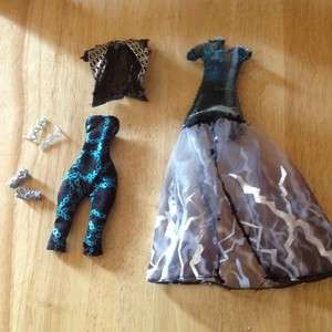 New Monster High Frankie Ghouls Rule Doll Outfit Dress Fashion  