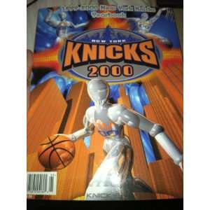    1999 2000 Autographed New York Knicks Yearbook Knicks Books