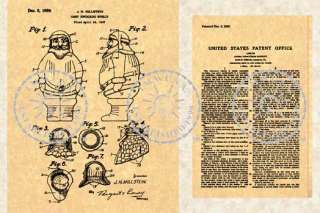 1950s SANTA CLAUS Candy Container MILLSTEIN Patent #512  