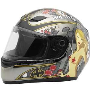  SparX S 07 Platinum Helmet   X Large/Platinum Automotive