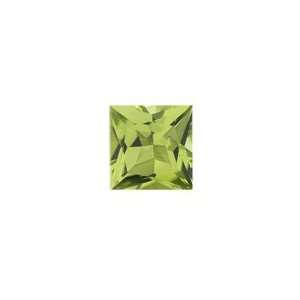  8 mm 3.15 Cts Peridot Princess AAA Jewelry