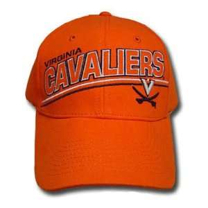  NCAA OFFICIAL UV VIRGINIA CAVALIERS ORANGE CAP HAT ADJ 