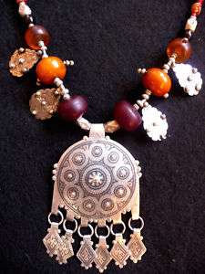 Africa, Old Berber Necklace   TALISMAN   Morocco  