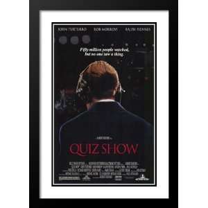  Quiz Show 32x45 Framed and Double Matted Movie Poster   Style 