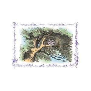   Alice in Wonderland The Cheshire Cat 12x18 Giclee on canvas Home