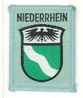   District Western Europe County & District Patch (total 14 badges