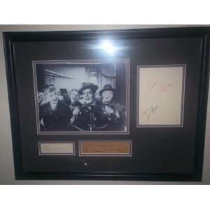  I Love Lucy Ball Cast Signed Original Autographed Display 