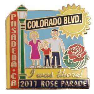  2011 Rose Bowl Parade I Was There Commemorative Pin 
