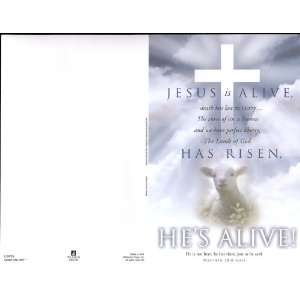  Easter Bulletin   Jesus Is Alive