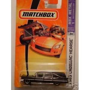  Mattel Matchbox 2007 164 Scale Black 1963 Cadillac Hearse 